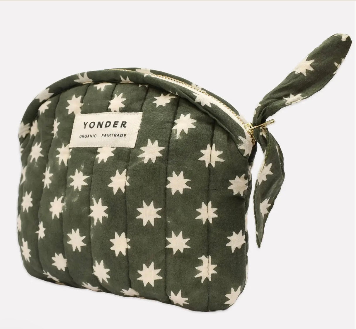 Yonder Quilted Organic Cotton Pouch