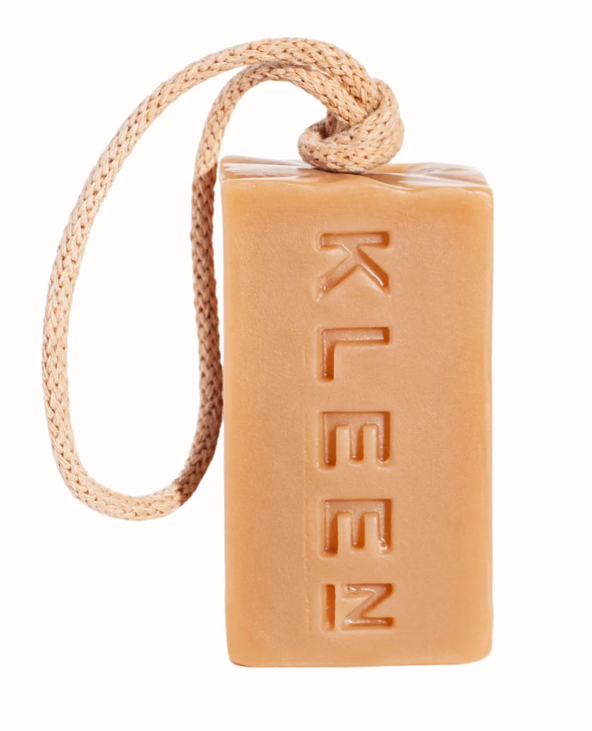 Kleen soap on a rope