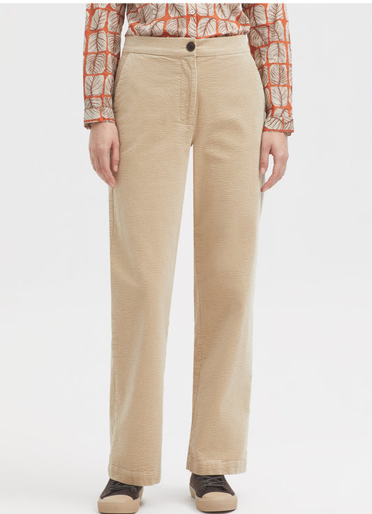 Nice Things AW24 Bubble effect Cords Dark Ecru