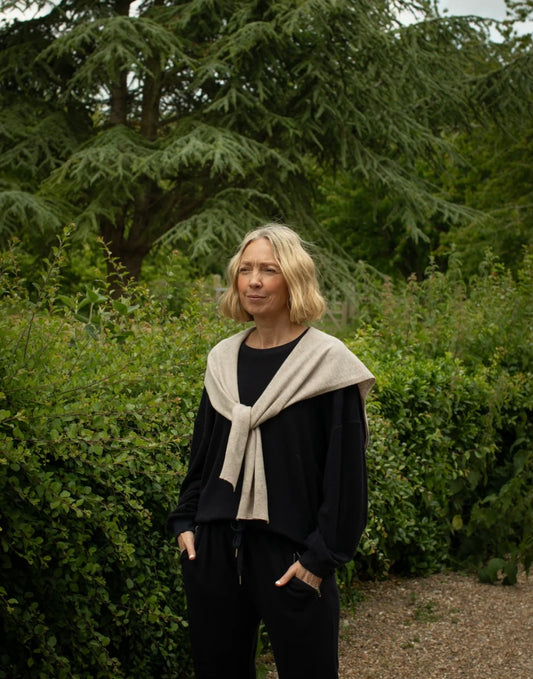 Chalk Kerrie Sweatshirt Midnight