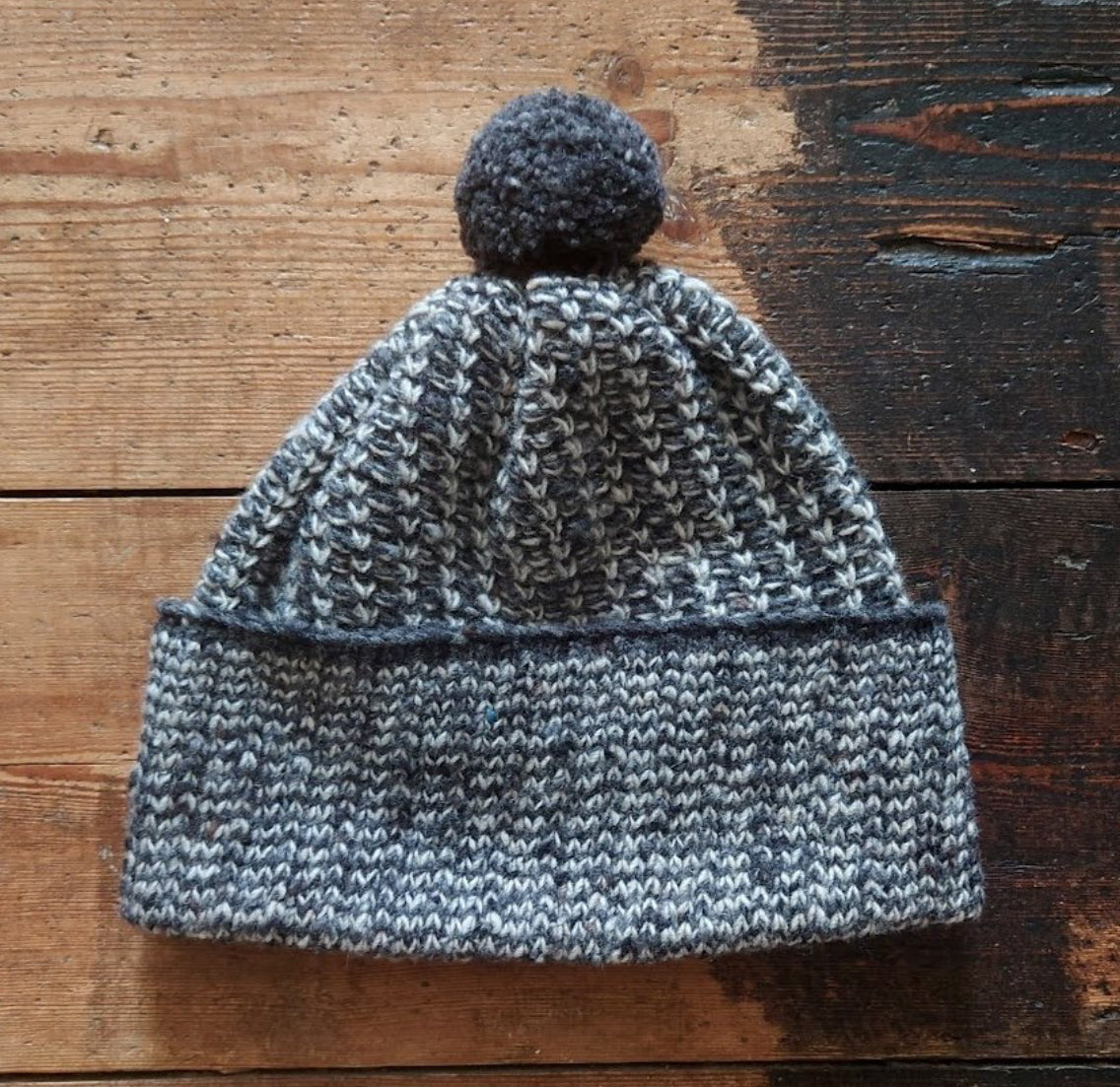 Kate Jones hat - Bobble