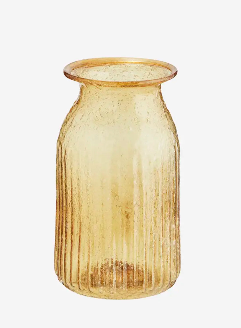 Madam Stoltz Recycled Glass Vase 3808