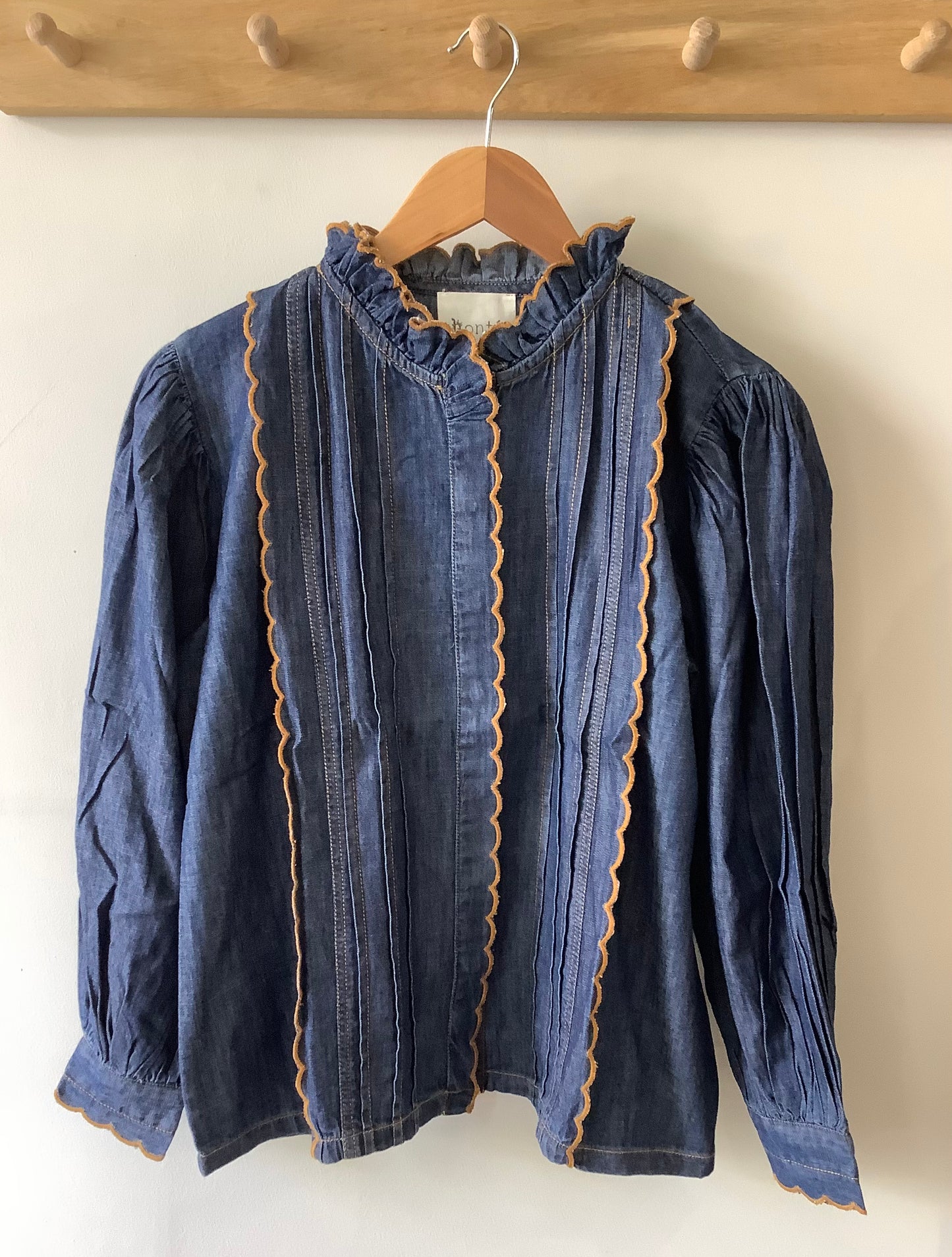Bonte Feline shirt in Dark Denim