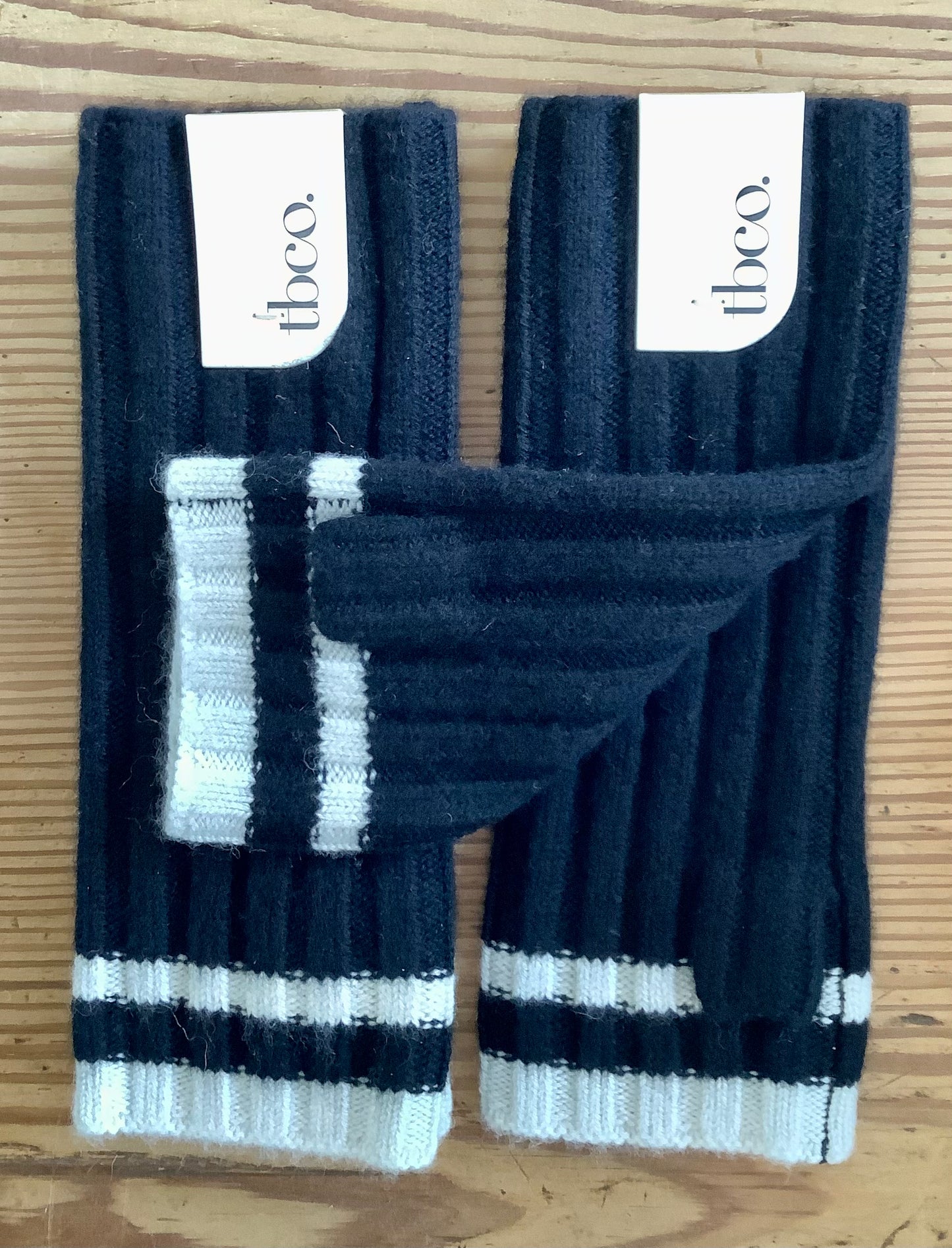 TBCo Wrist Warmers Cashmere Merino RIBBED