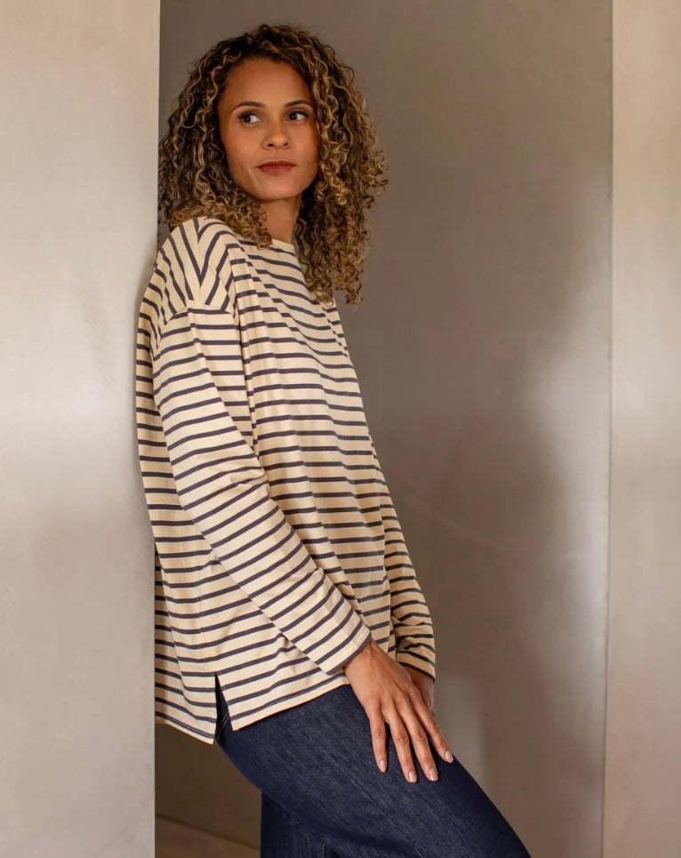 Chalk Bryony Stripe Top