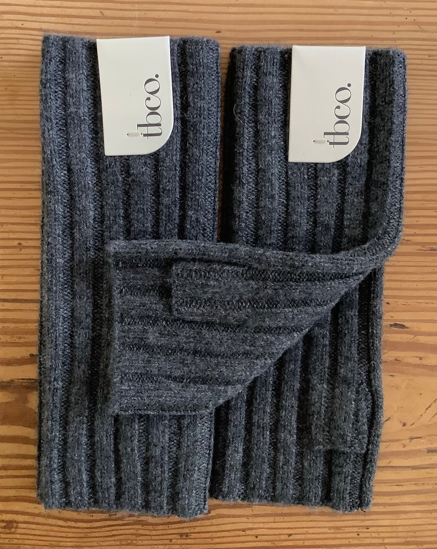 TBCo Wrist Warmers Cashmere Merino RIBBED