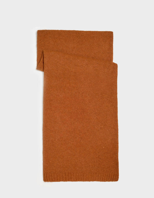Nice Things AW24 Solid Scarf - Leather