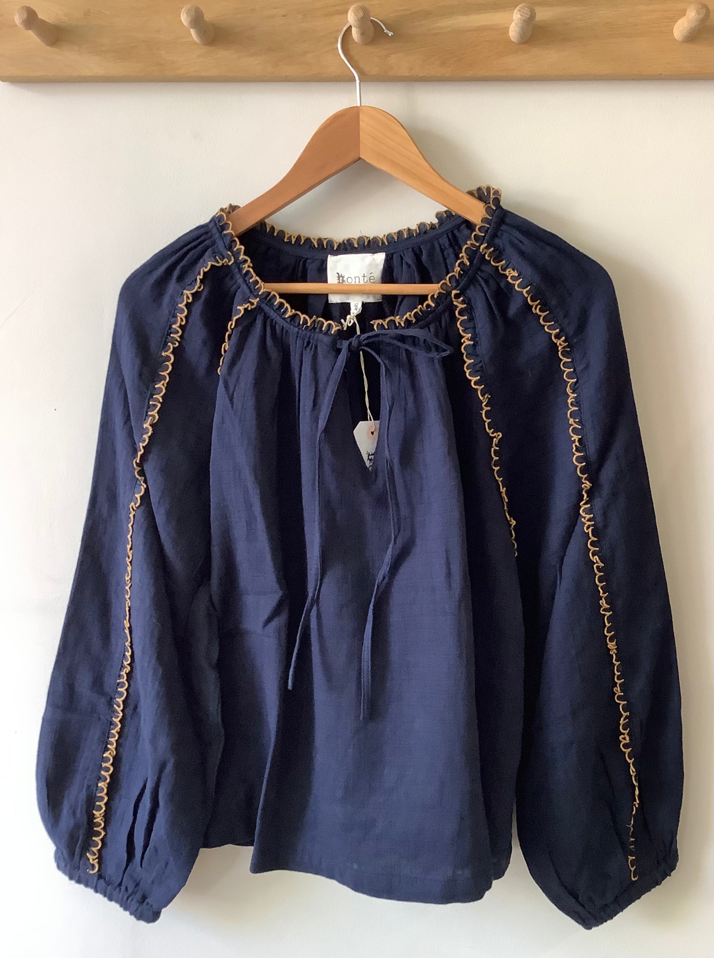 Bonte Fleur Top in Midnight