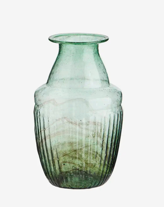 Madam Stoltz Recycled Glass Vase 14407