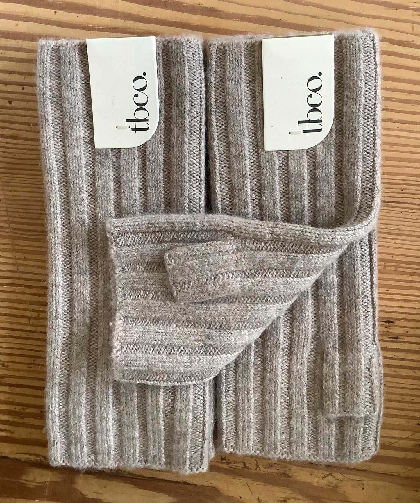 TBCo Wrist Warmers Cashmere Merino RIBBED