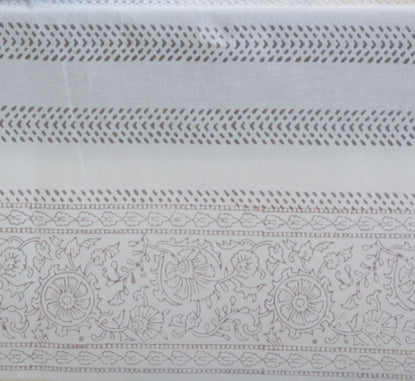 Grand Illusions Cotton Hand Blocked Printed Tablecloth