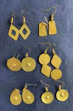 Load image into Gallery viewer, MAROC Jewellery Earrings: Brass
