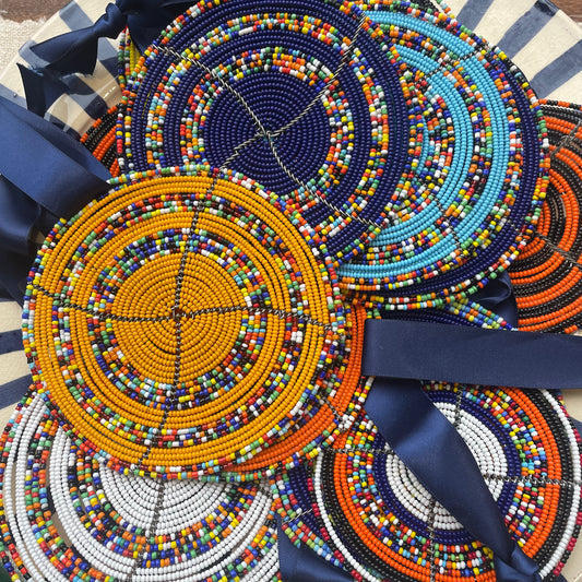 MAROC African Bead Coaster