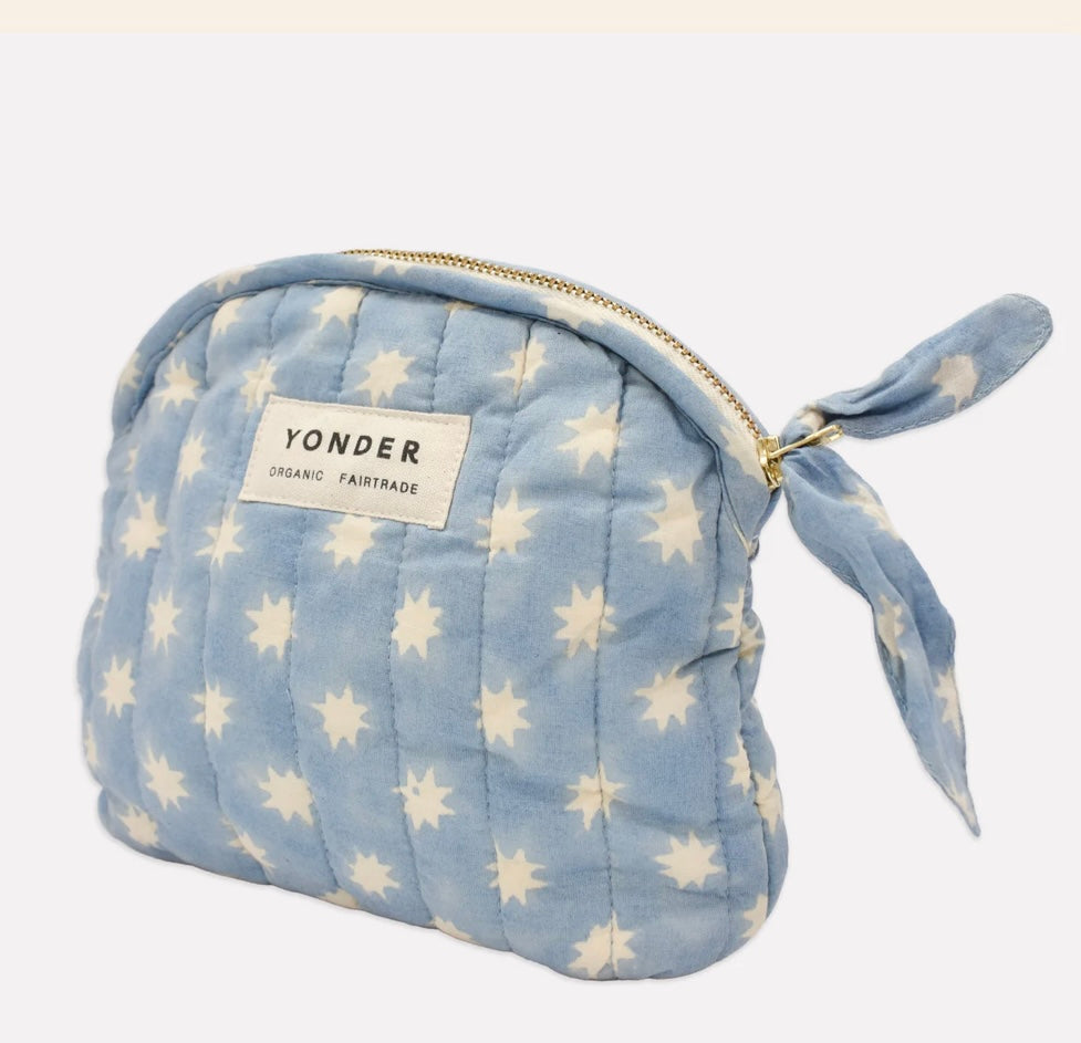 Yonder Quilted Organic Cotton Pouch