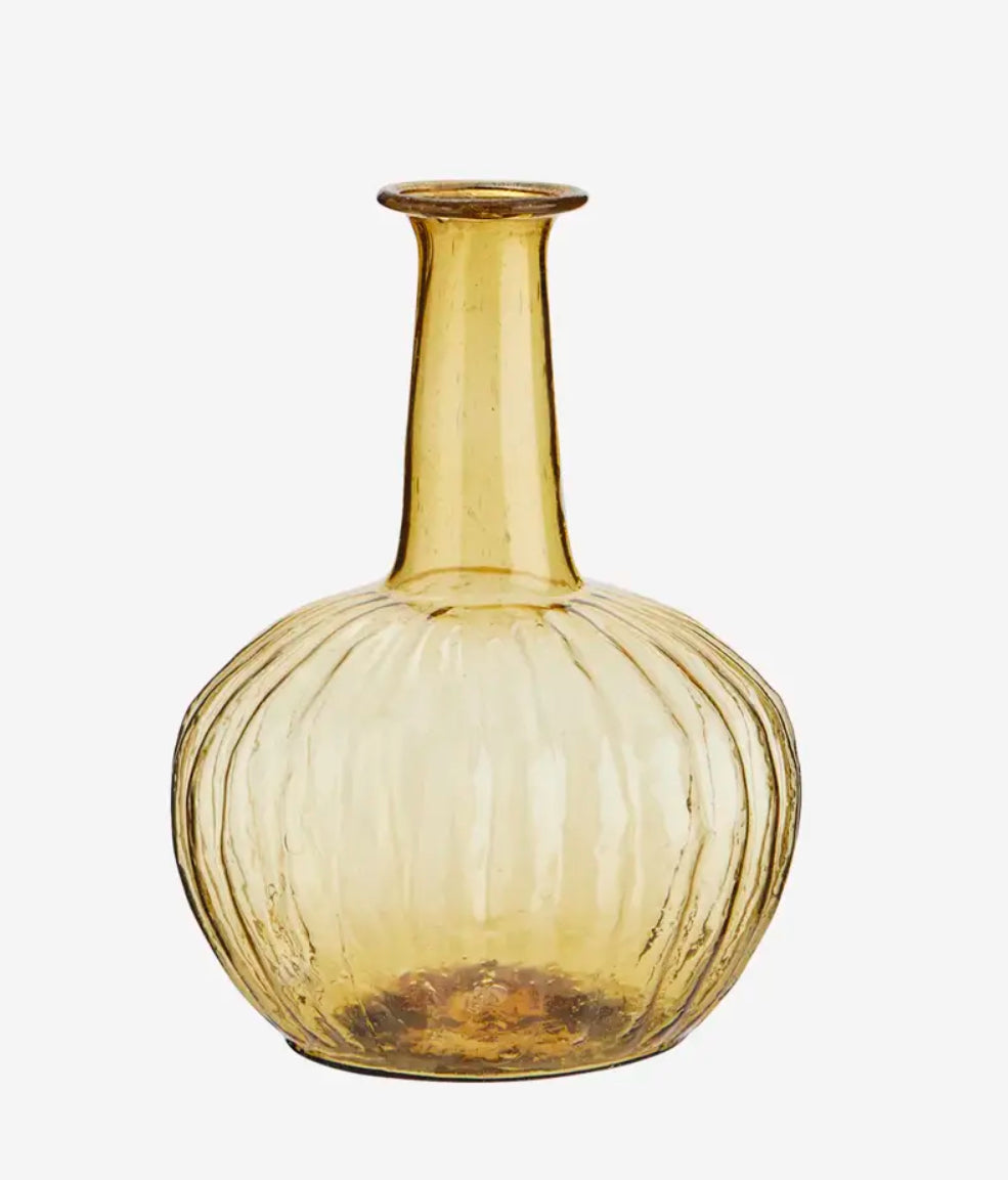 Madam Stoltz Recycled Glass Vase 8886