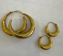 Load image into Gallery viewer, MAROC Jewellery Earrings: Brass
