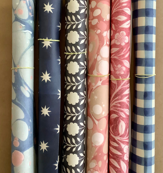 Wanderlust wrapping paper