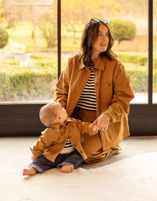 Chalk Wei Stripe Top