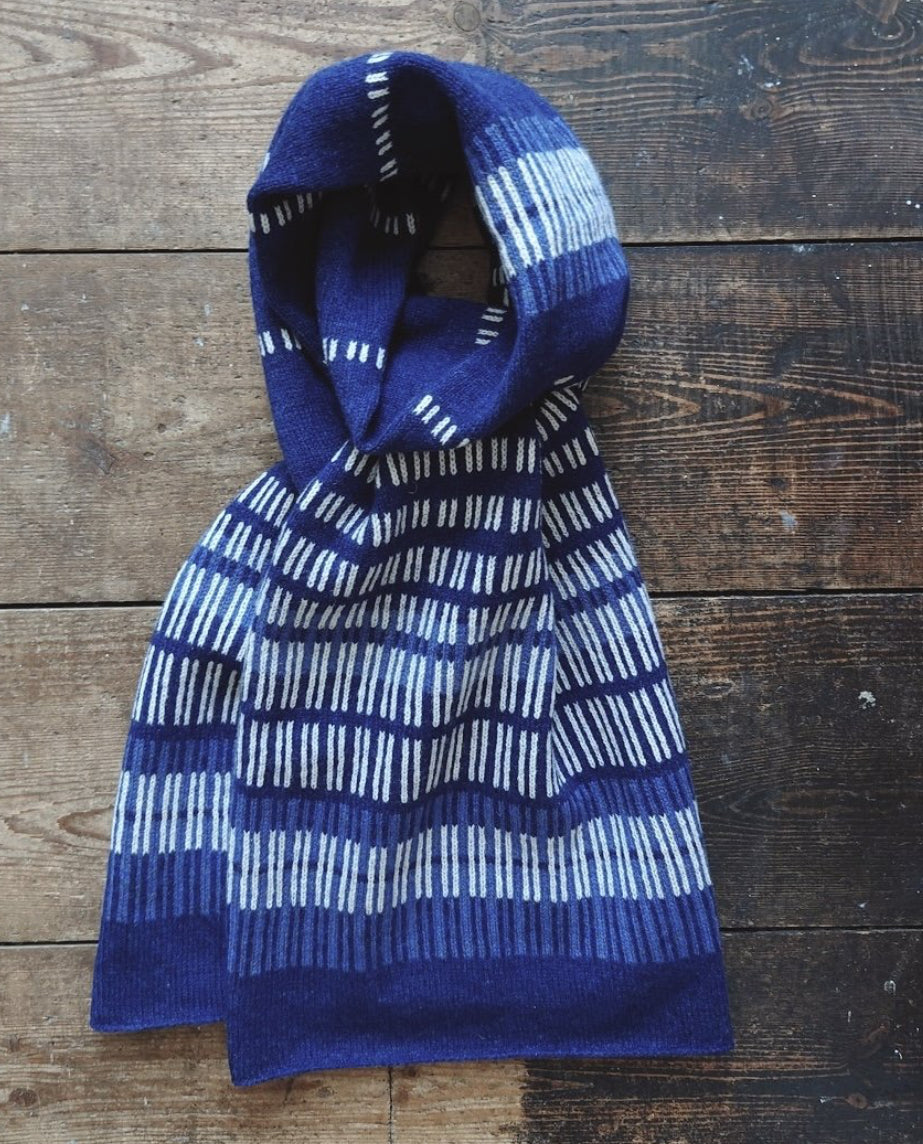 Kate Jones Coastline Wool Scarf