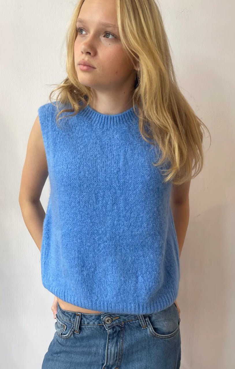 OST Katherine Mohair Crewneck Vest