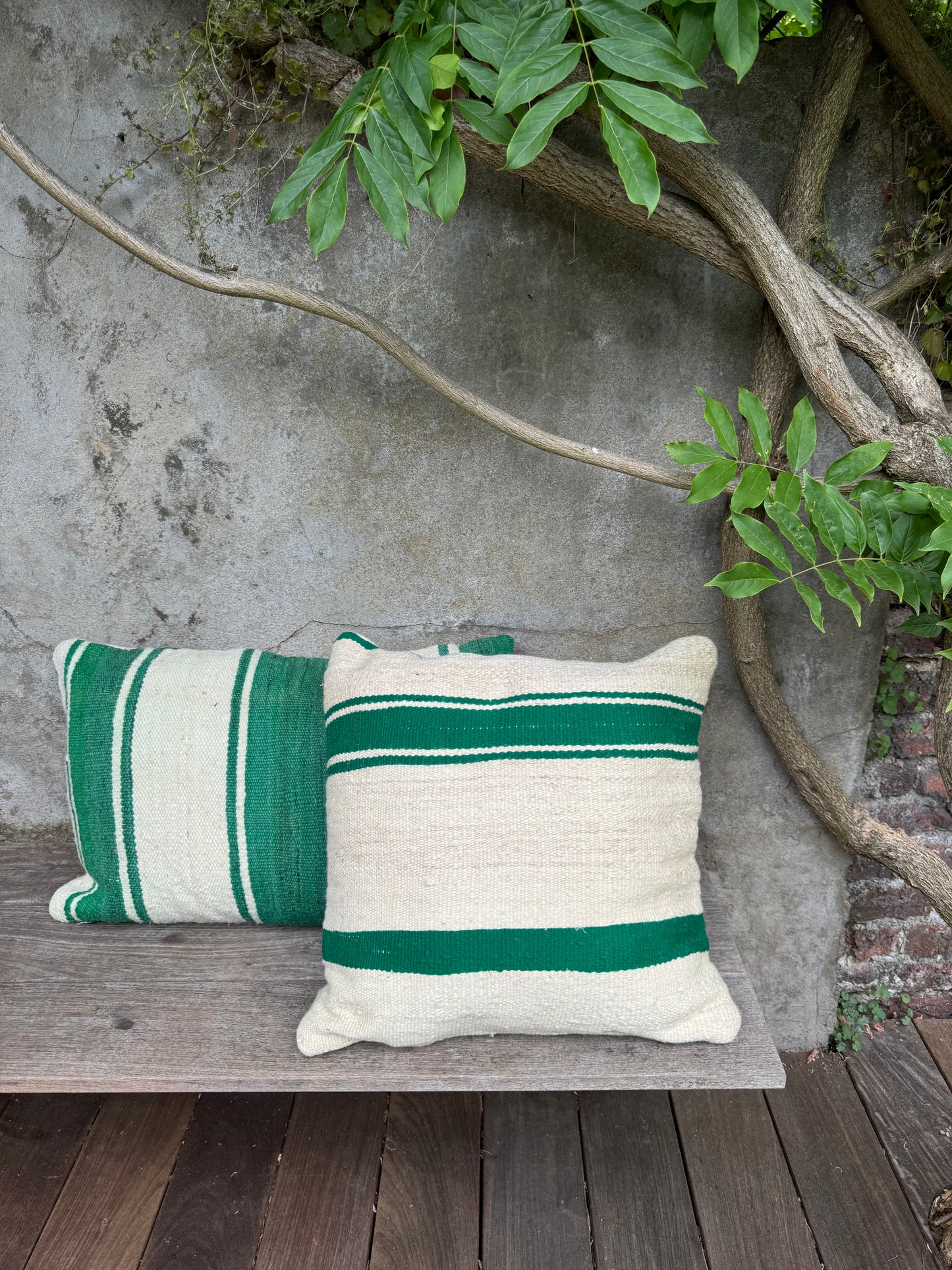 MAROC VINTAGE TEXTILES Wool Cushion - varied sizes