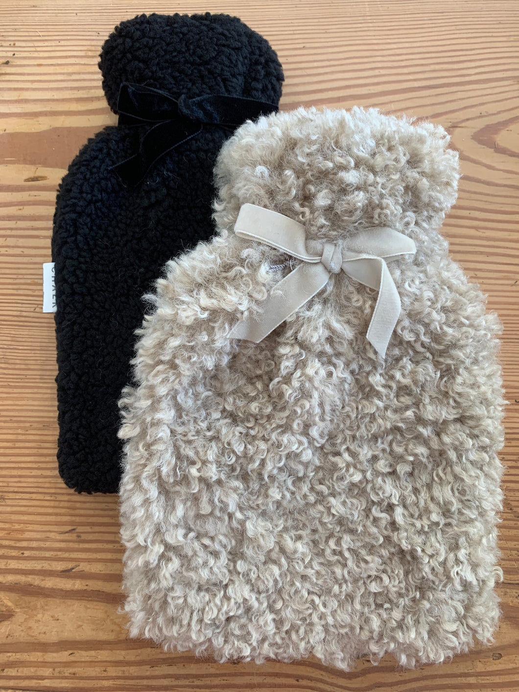 Chalk hot water bottle
