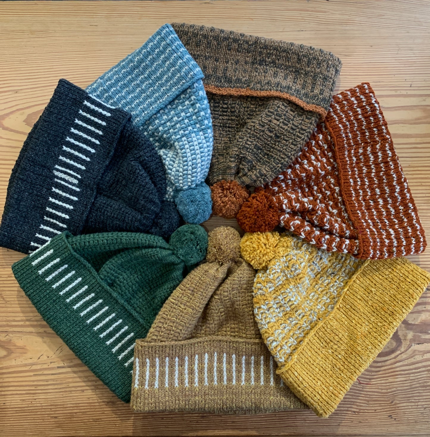 Kate Jones hat - Bobble