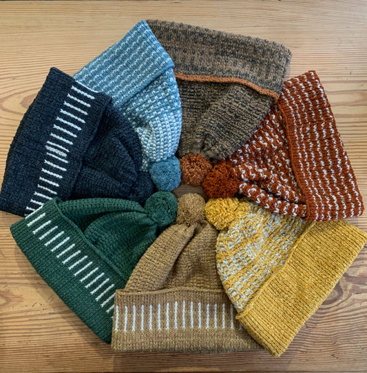 Kate Jones hat - Bobble
