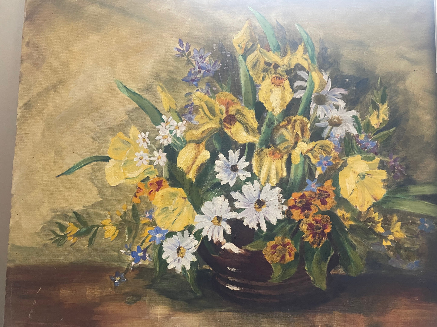 Vintage Flower Painting