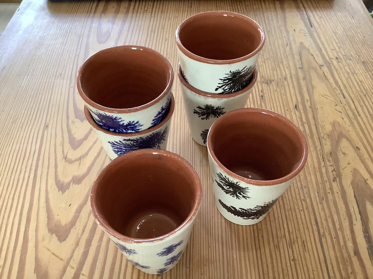 Maroc Ceramics Seaweed Beakers