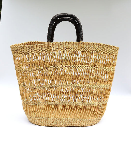 Bam’s Art Shop Medium Bolga Net Tote Bag
