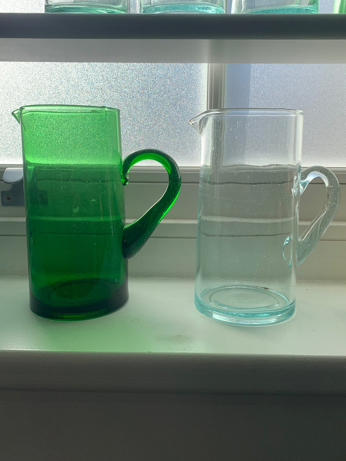 Maroc Glass Tall Jug