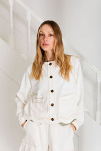 Load image into Gallery viewer, Bonte Marie Denim Jacket Ecru
