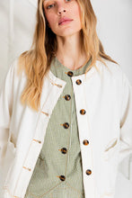 Load image into Gallery viewer, Bonte Marie Denim Jacket Ecru
