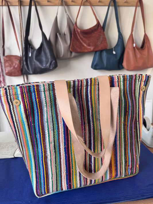 MAROC woven shopper