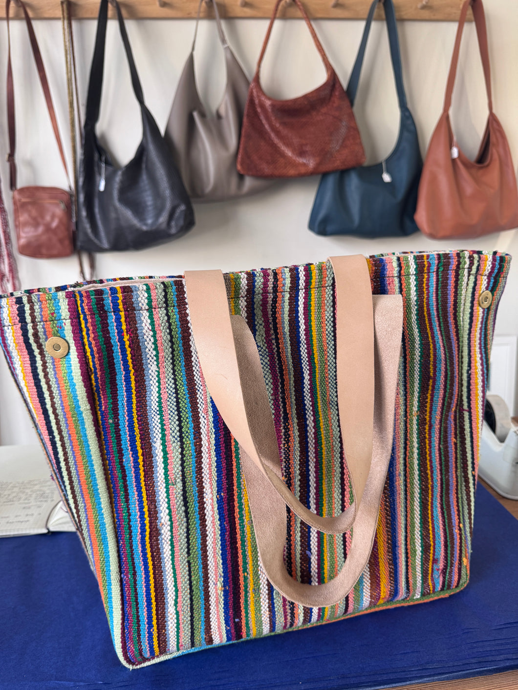 MAROC woven shopper