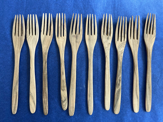 Walnut wood fork Bohemia Design