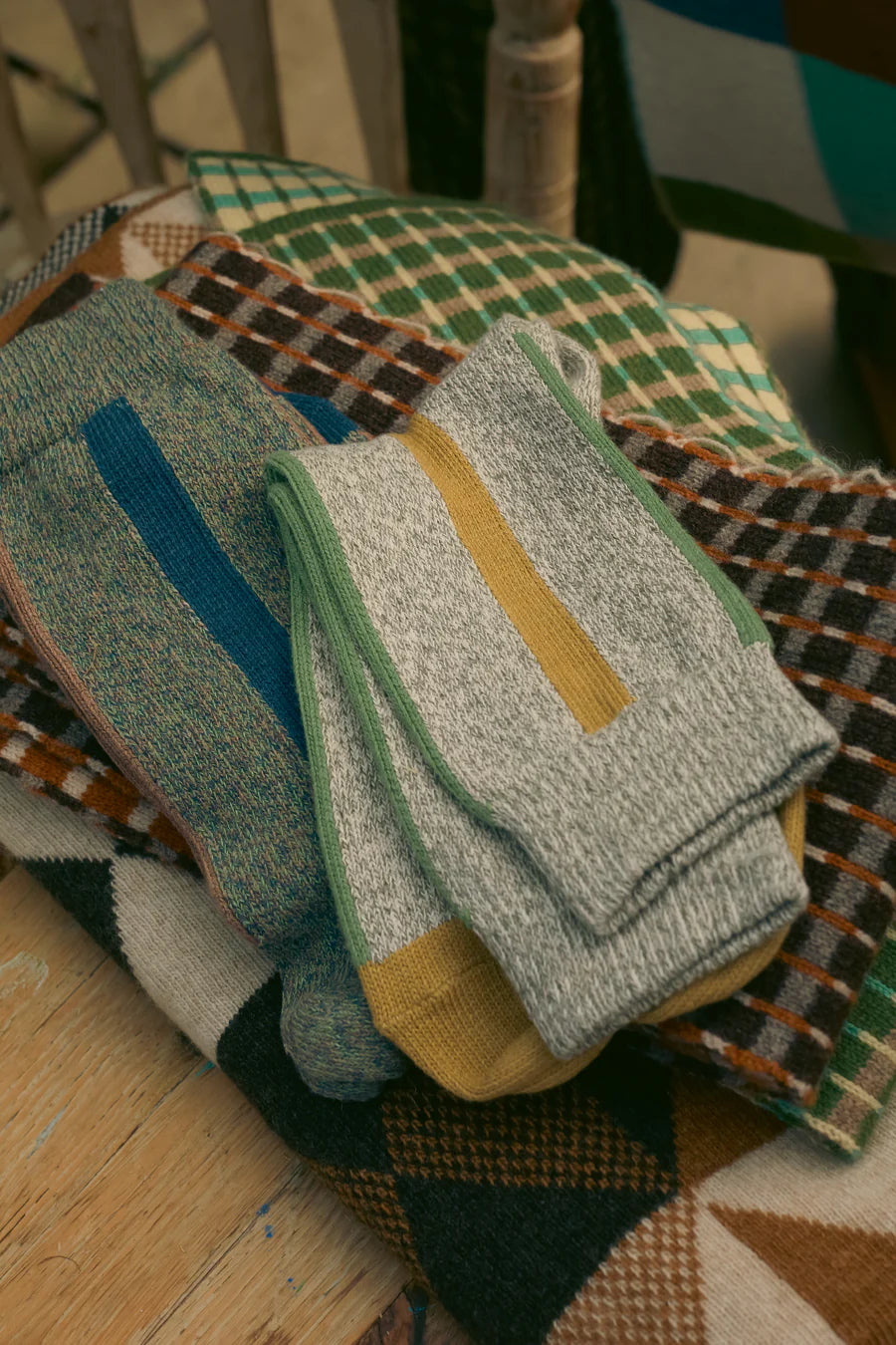ROVE SOCKS Vertical Stripe Socks