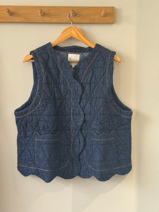 Bonte Estelle Gilet denim AW25