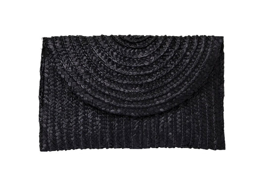 Somerville straw clutch
