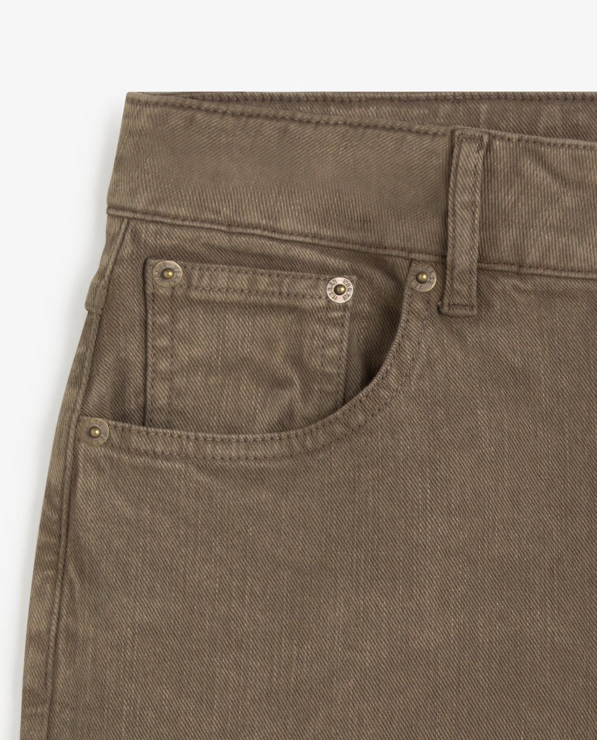 YERSE AW26 Denim Trousers Chocolate 45852
