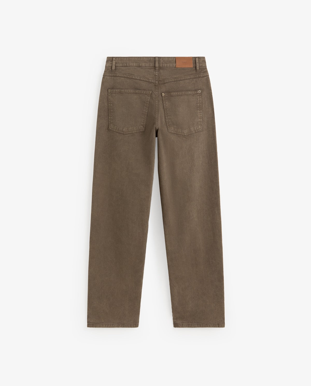 YERSE AW26 Denim Trousers Chocolate 45852