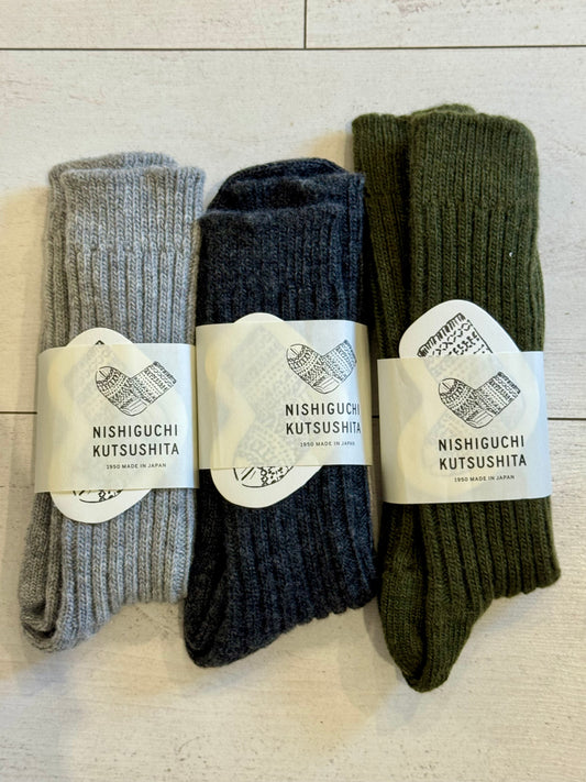 Nishiguchi Wool Socks