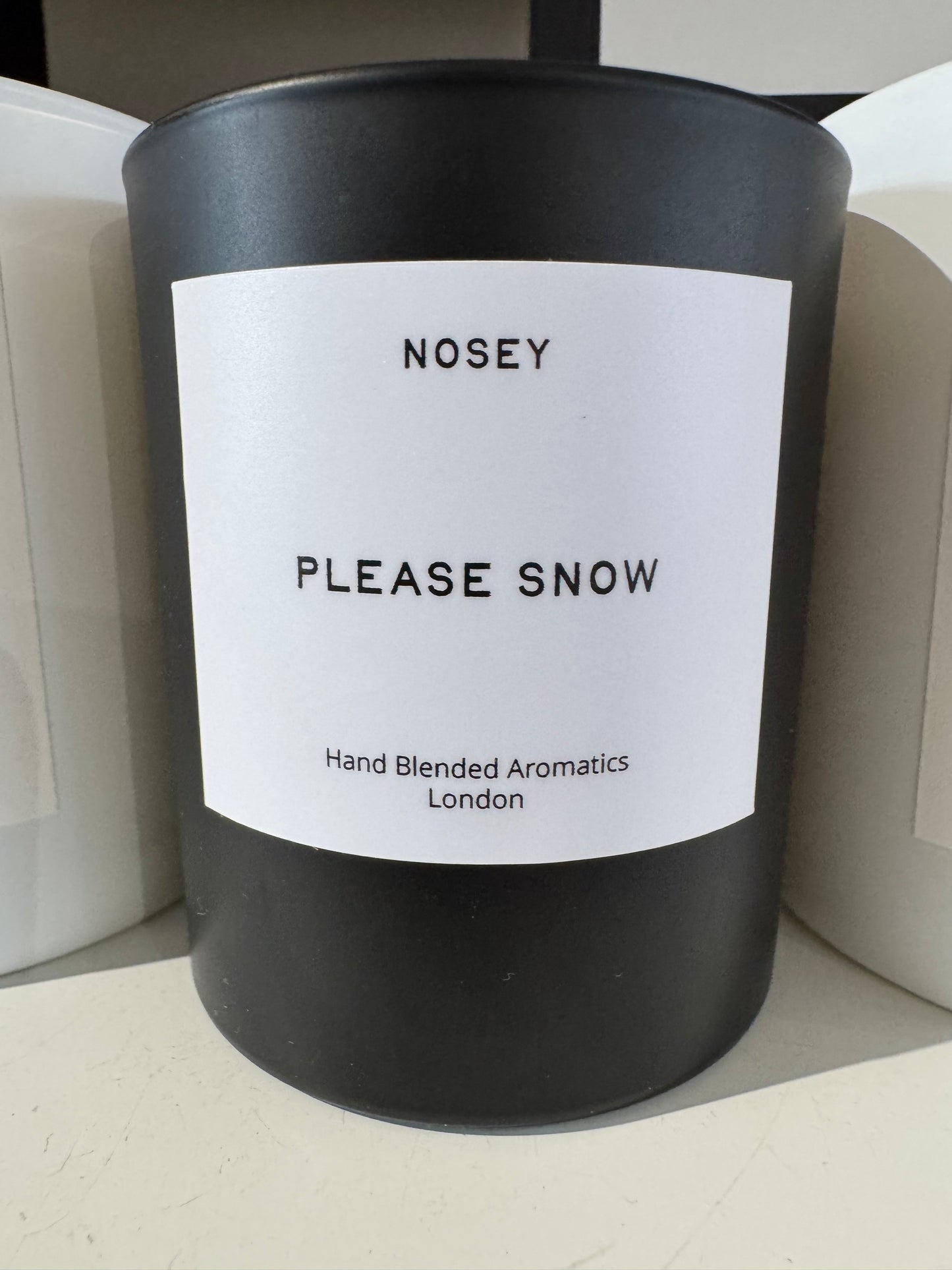 Nosey Christmas Candle
