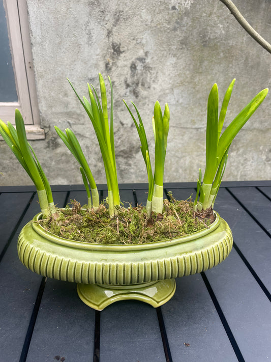 Vintage Mantle Vase Planter