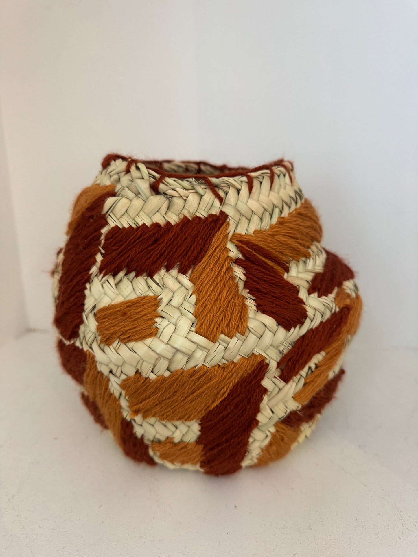 MAROC Embroidered Storage Basket