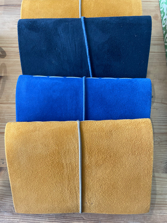 MAROC suede notebook