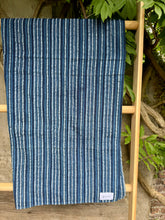 Load image into Gallery viewer, INDIGO VIntage Stripe Cloth Textile
