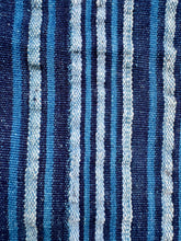 Load image into Gallery viewer, INDIGO VIntage Stripe Cloth Textile
