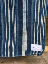 Load image into Gallery viewer, INDIGO VIntage Stripe Cloth Textile
